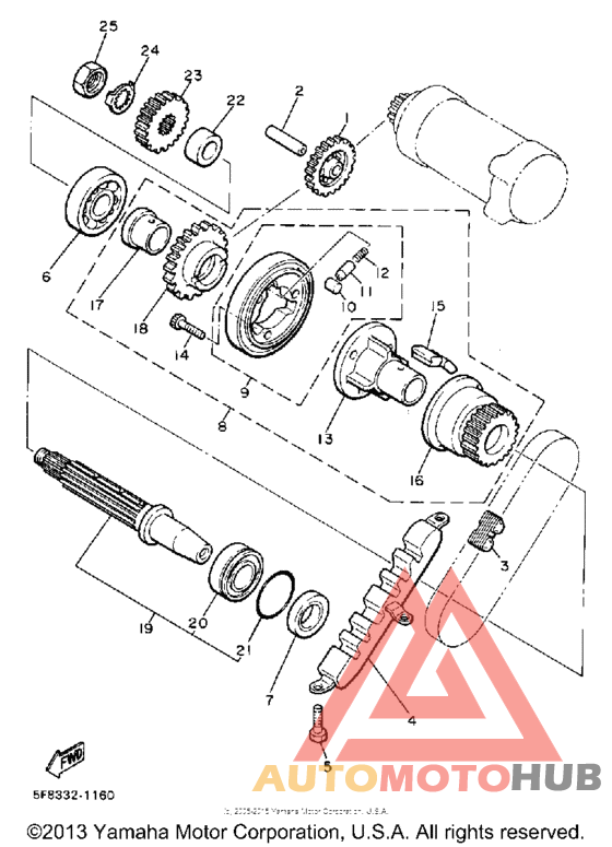 Муфта стартера