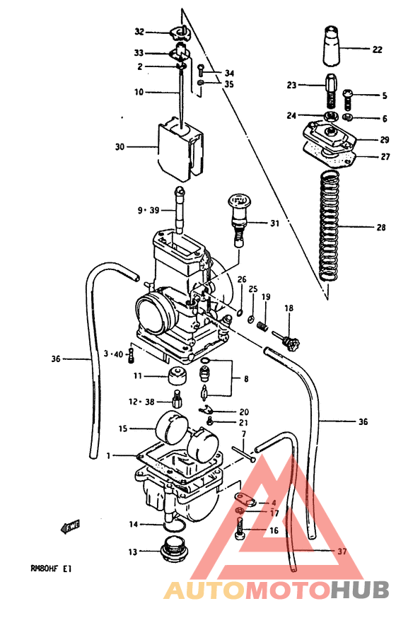 Carburetor assy