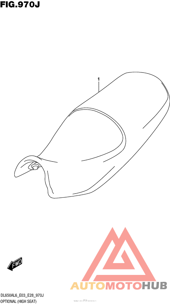 Optional (High Seat) (Dl650Al6 E28)