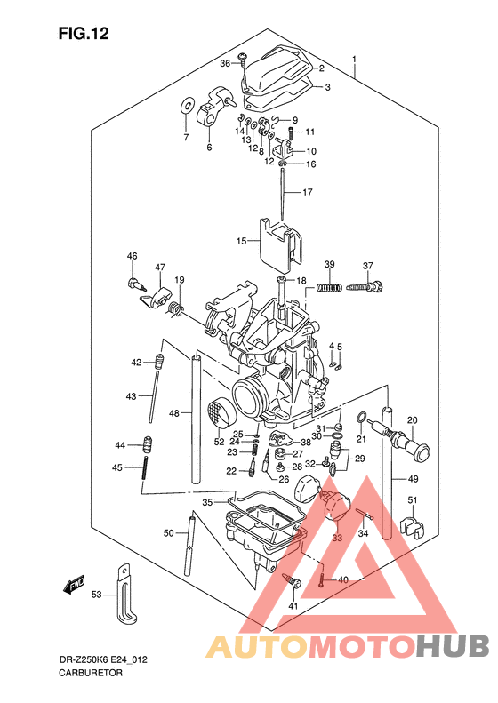 Carburetor assy