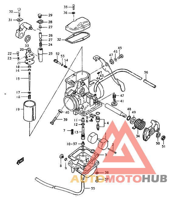 Carburetor assy
