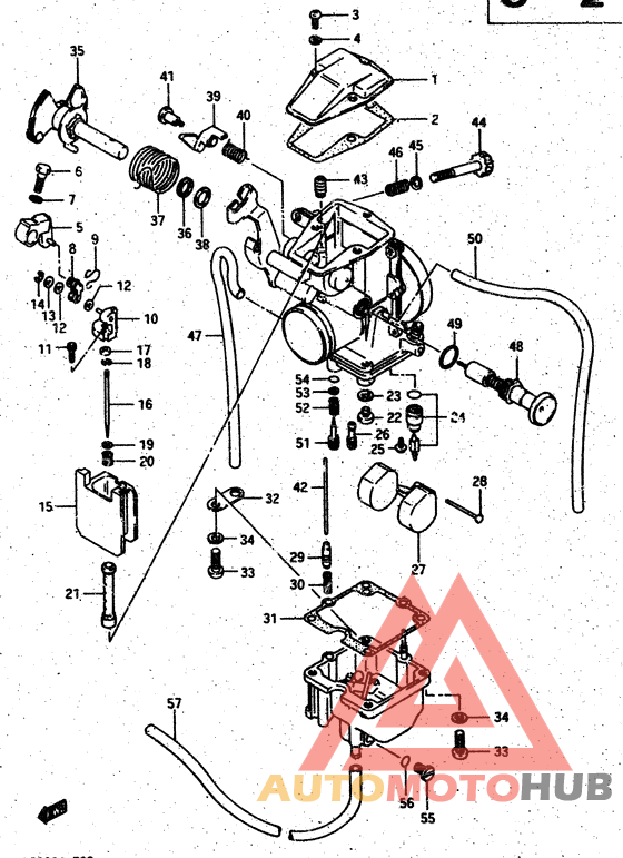 Carburetor assy