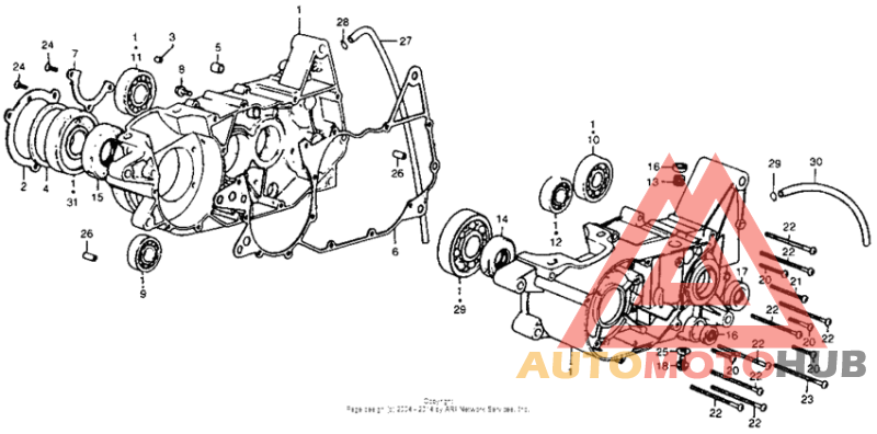 Crankcase m1-76