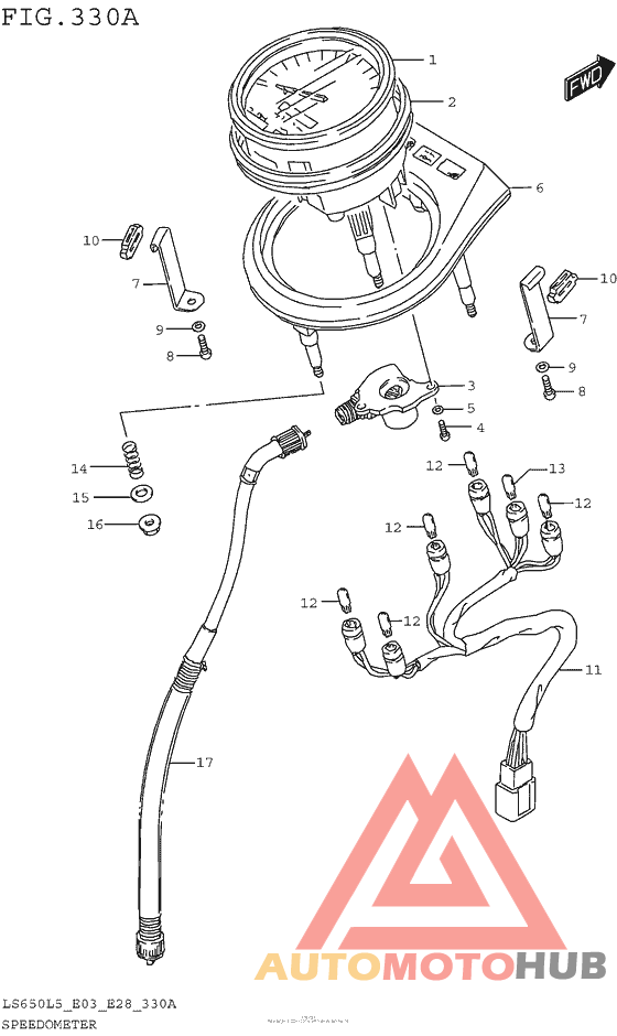 Speedometer (Ls650L5 E03)