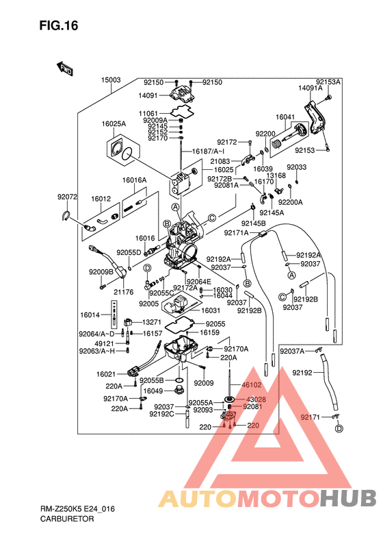 Carburetor assy