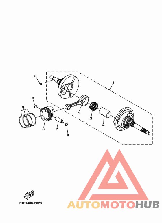 Crankshaft & piston
