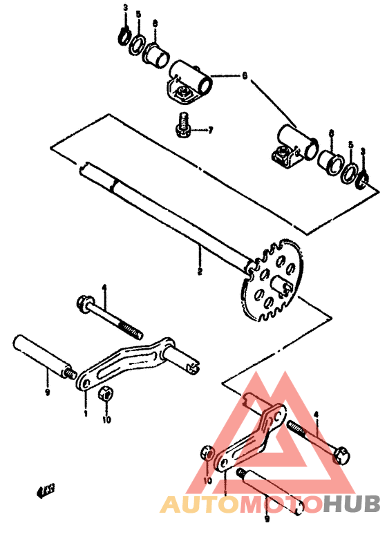 Brake pedal assy