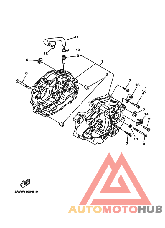 Картер двигателя