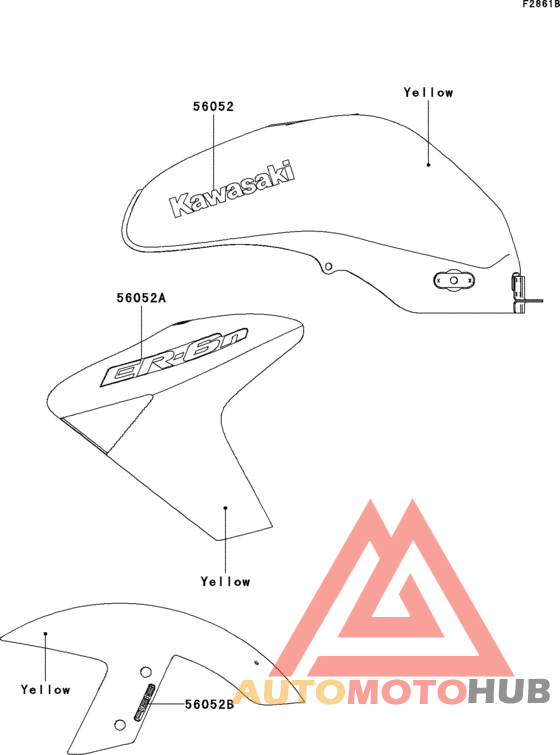 Decals(yellow)(b6f)
