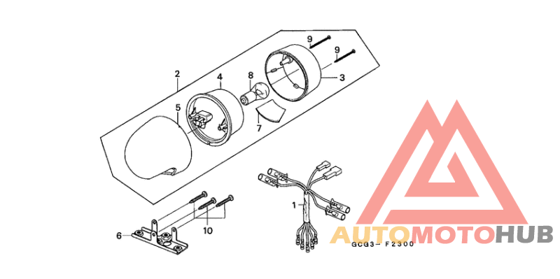 Taillight unit ass`y