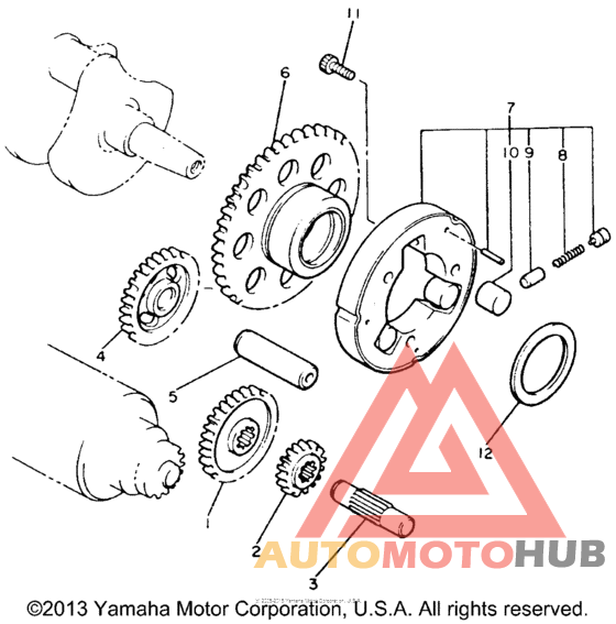 Муфта стартера