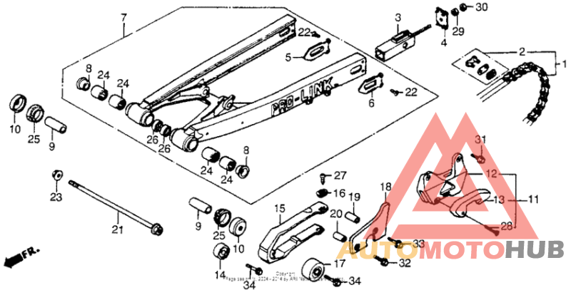 Swingarm 86
