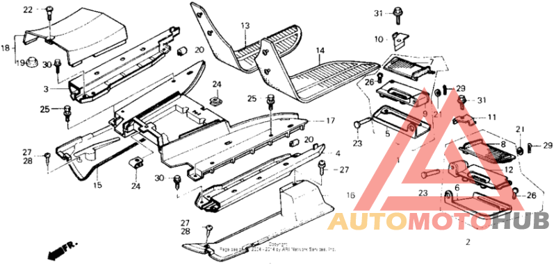 Панель пола