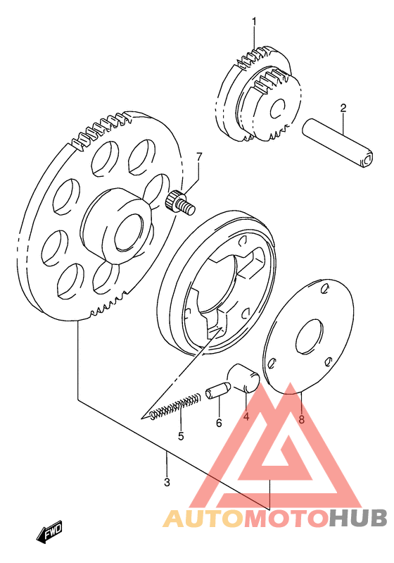 Муфта стартера