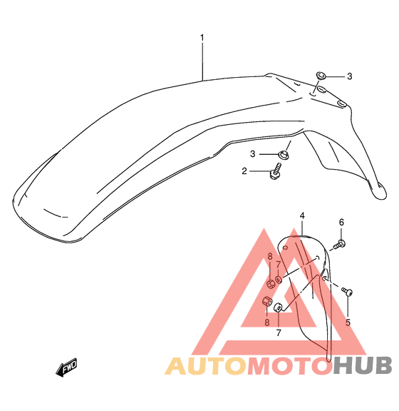 Переднее крыло