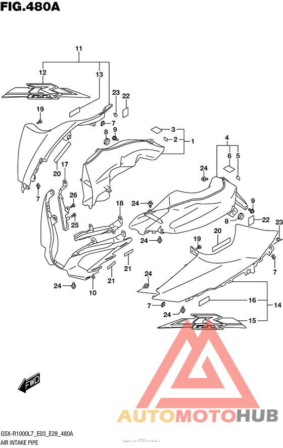 Air Intake Pipe (Ysf)