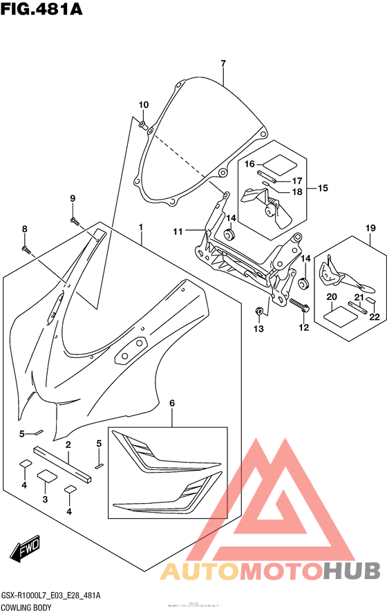 Cowling Body (Ysf)