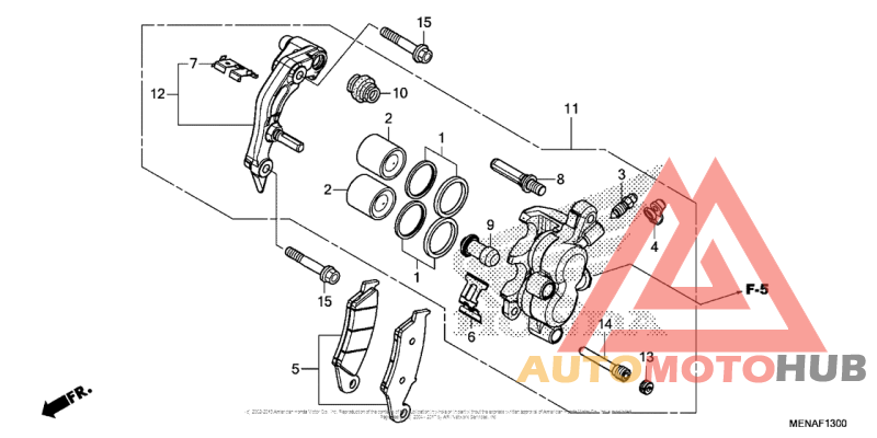 Передний суппорт