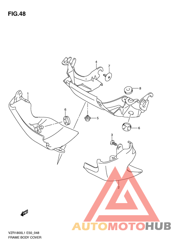 Frame body cover