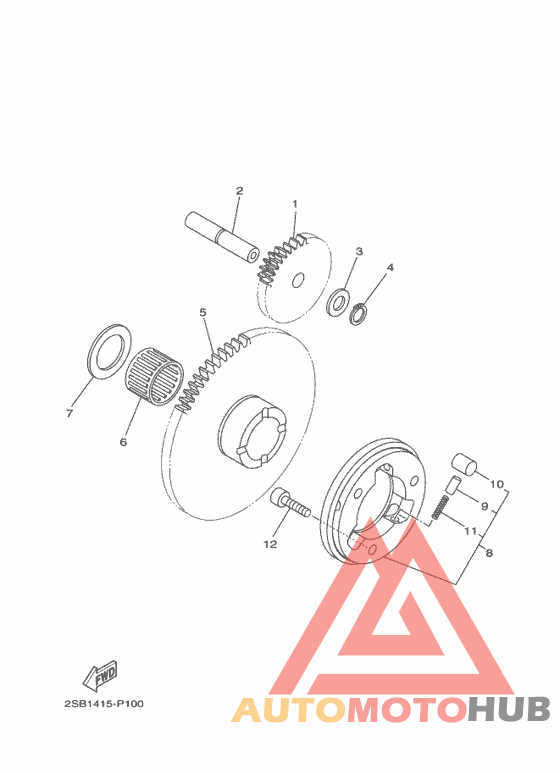 Муфта стартера