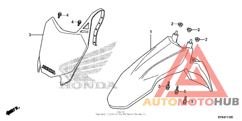 Переднее крыло