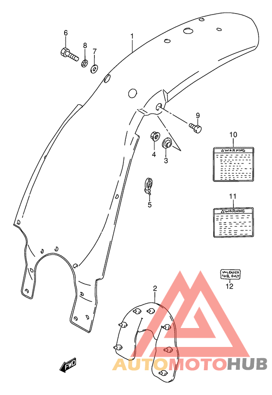 Заднее крыло