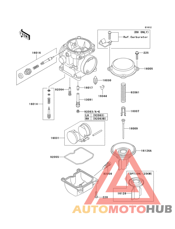 Карбюратор в разборе