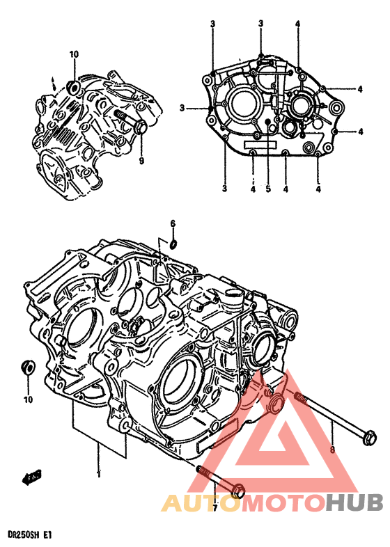 Картер двигателя