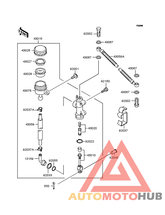 Задний торм цилиндр