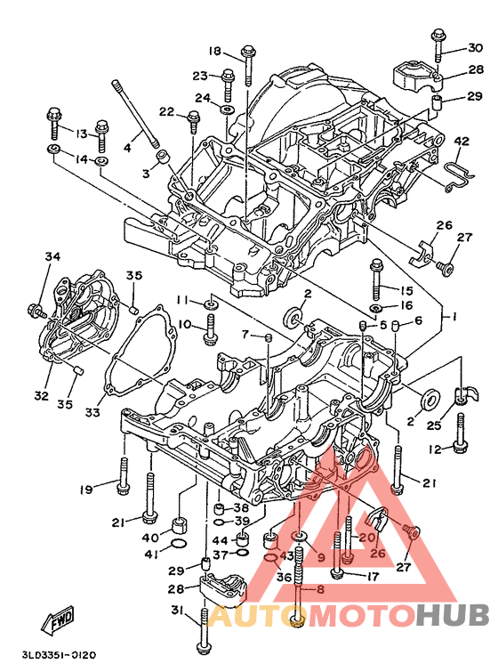 Картер двигателя