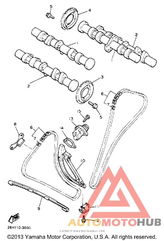 Camshaft - chain