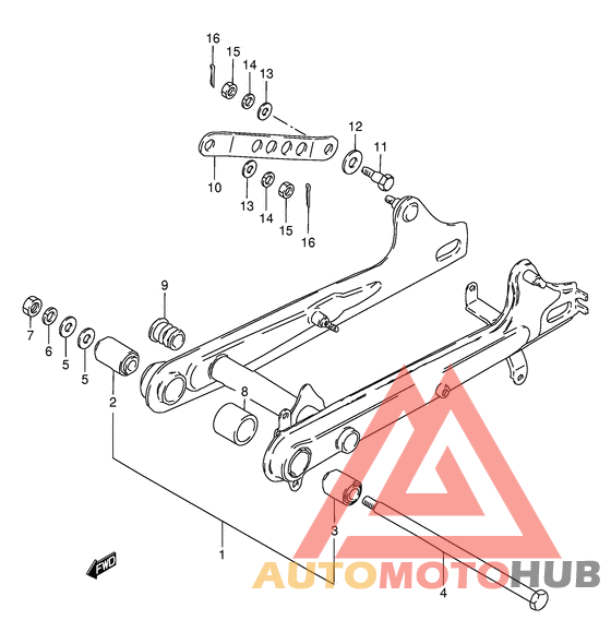 Маятник задний