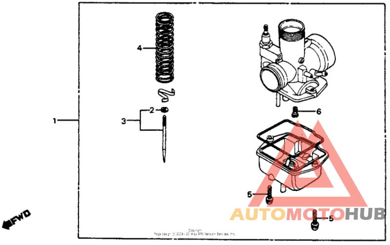 Carburetor (optional parts kit) 80-82