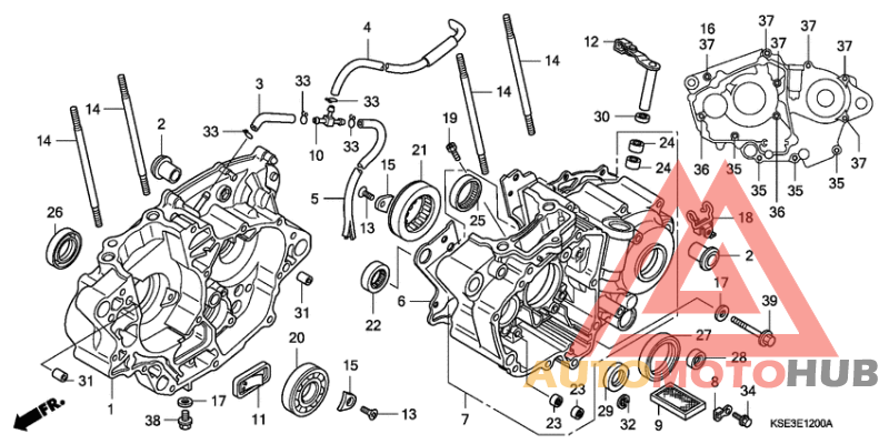 Картер двигателя