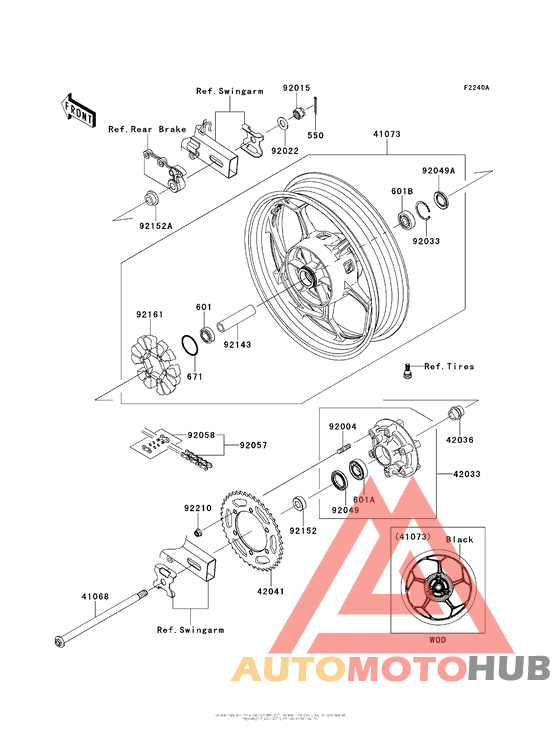 Rear Wheel/chain (Befa)