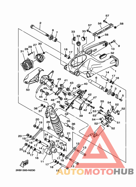 Rear arm & suspension
