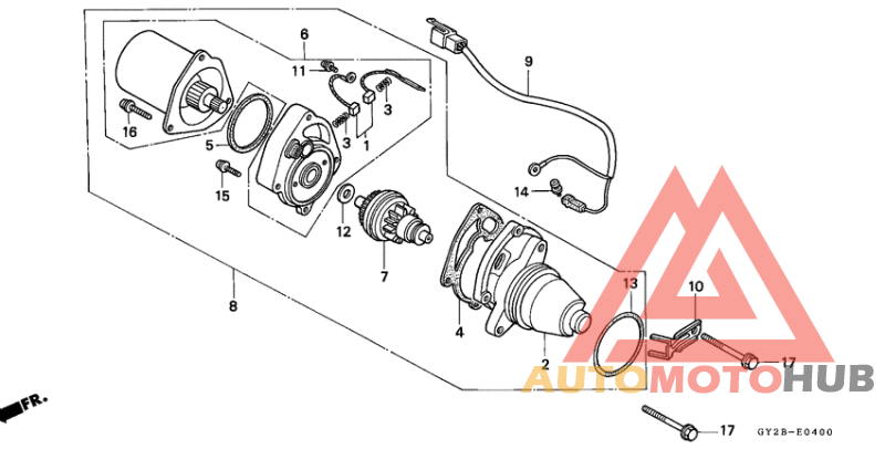 Стартерный мотор
