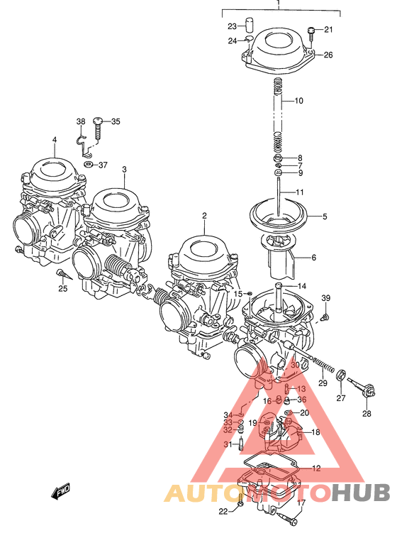 Carburetor assy