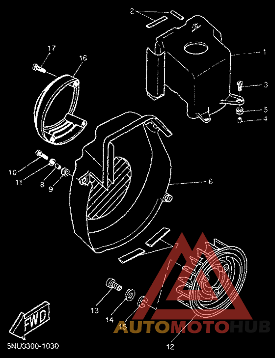 Воздухоотвод и вентилятор