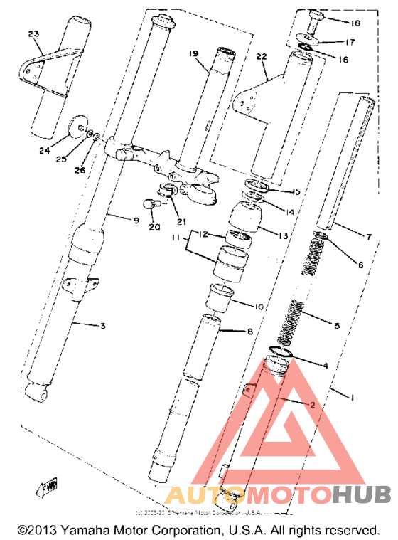 Передняя вилка