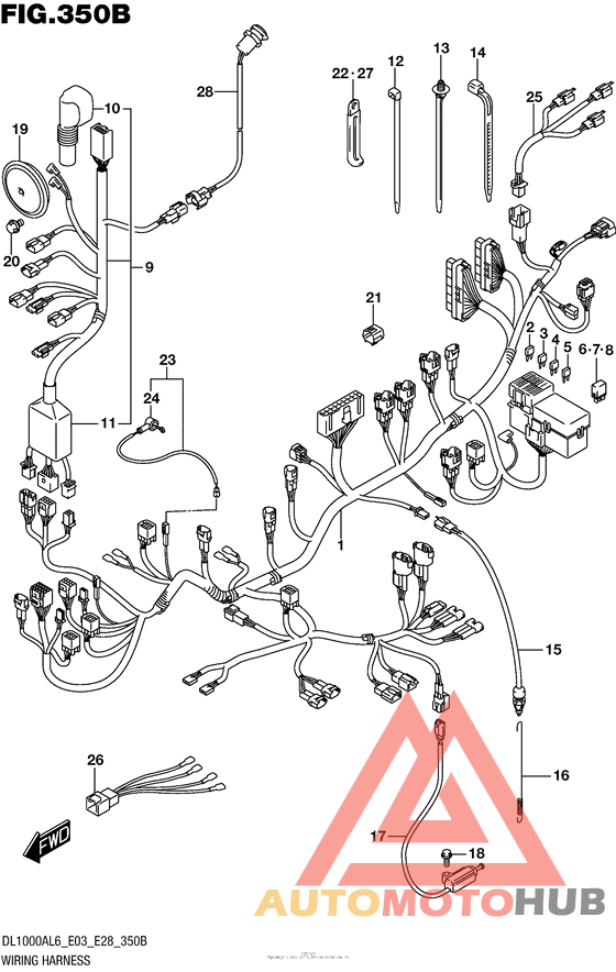 Wiring Harness (Dl1000Al6 E28)