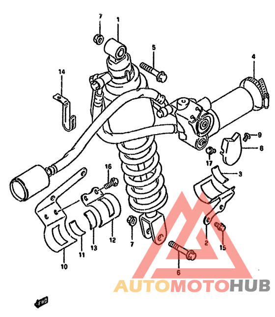 Задние амортизаторы