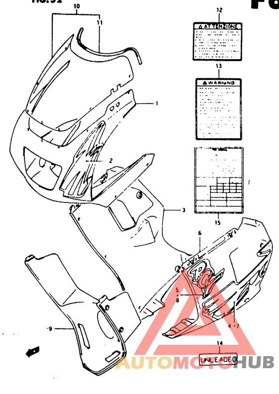 Cowling body