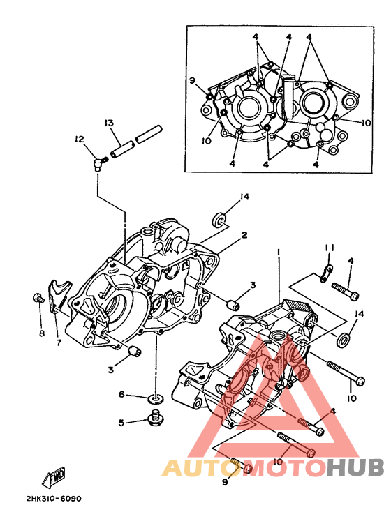 Картер двигателя