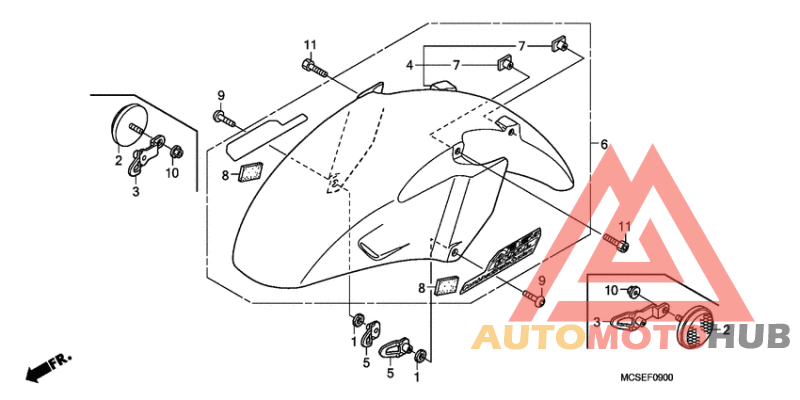 Переднее крыло
