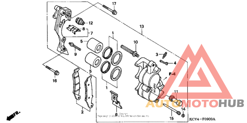 Передний суппорт