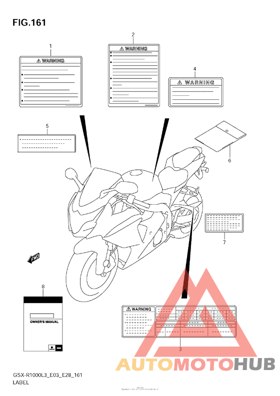Label (Gsx-R1000L3 E03)