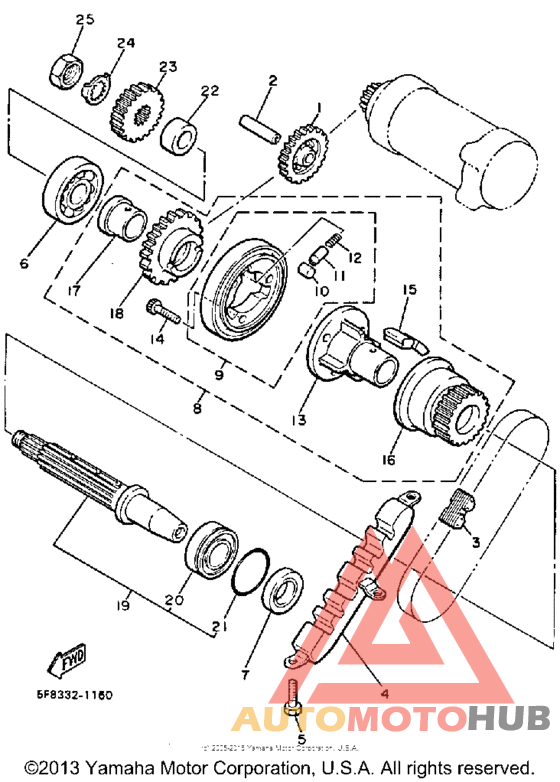 Муфта стартера