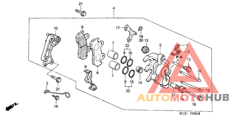 Передний суппорт
