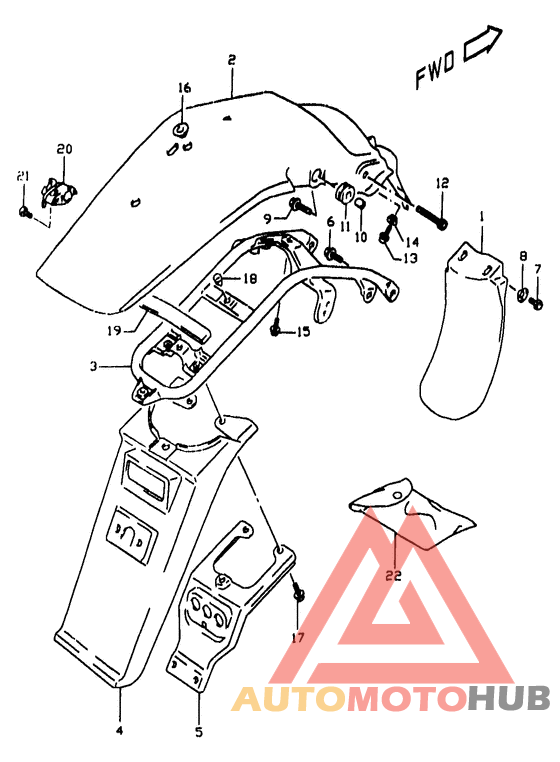 Заднее крыло